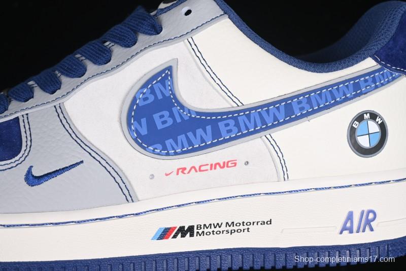 Nike Air Force 1 '07 Low BMW Collaboration Sky Blue White Low-Top Casual Sneakers - DM6688-017