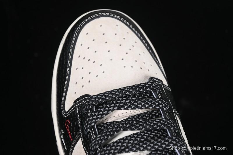 Nike SB Dunk Low Year of the Snake Limited Edition Black Snake Dual-Color Anniversary Custom Low-Top Casual Skate Shoes - HH7518-031