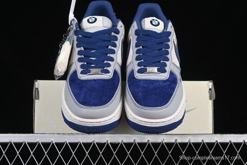 Nike Air Force 1 '07 Low BMW Collaboration Sky Blue White Low-Top Casual Sneakers - DM6688-017