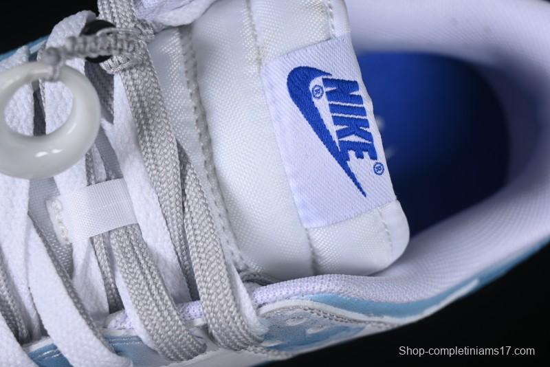 Nike Dunk Low Blue and White Porcelain Theme Casual Sneakers - DV0831-104