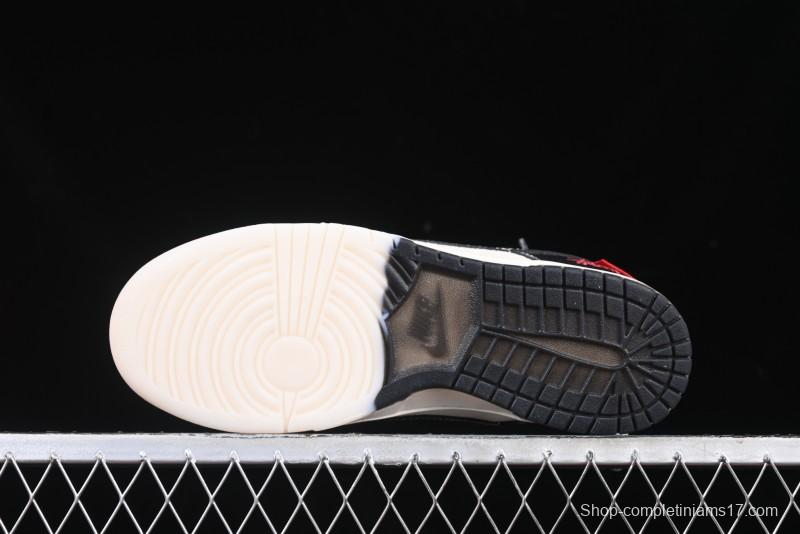 Nike SB Dunk Low Year of the Snake Limited Edition Black Snake Dual-Color Anniversary Custom Low-Top Casual Skate Shoes - HH7518-031