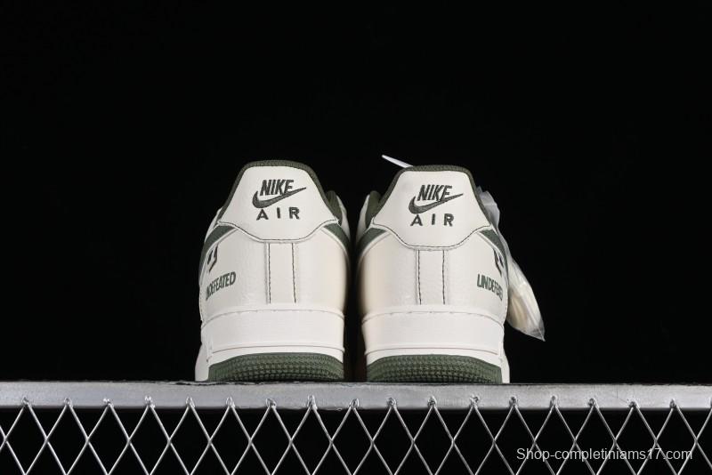 Nike Undefeated x Air Force 1'07 Low Military Green Hemp Rope Casual Sneakers - UT2023-202