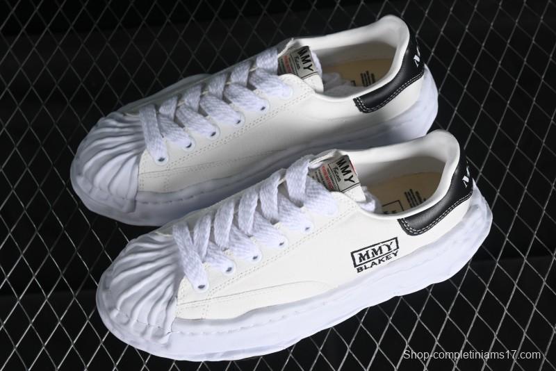 Wayne MMY Original Sole Leather Low Sneaker with Deconstructed Ice Cream Sole - W.E5