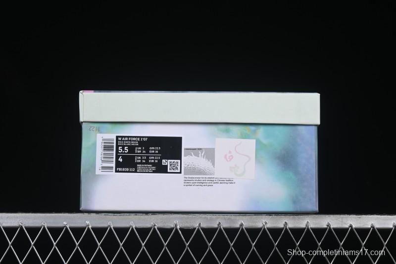 Nike Air Force 1'07 Low "Bai Suzhen" Year of the Snake Limited Edition Casual Sneakers - FB1839-112