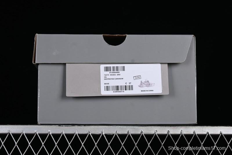 Balenciaga Phantom Sneaker 10th Generation Trend Running Shoes with Transparent Heel Strap - W3XDC2002