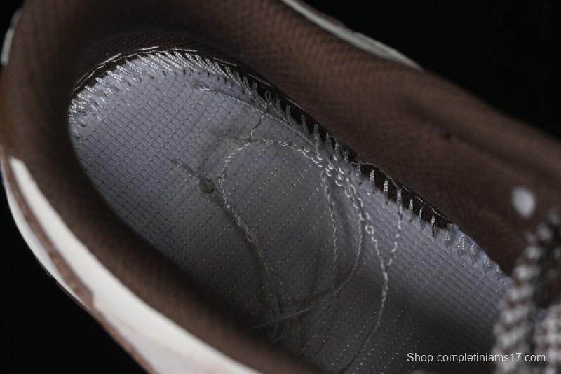 Nike SB Dunk Low Gucci Collaboration Monogram Beige Brown Swoosh Anniversary Custom Low-Top Casual Skate Shoes - DJ2024-059