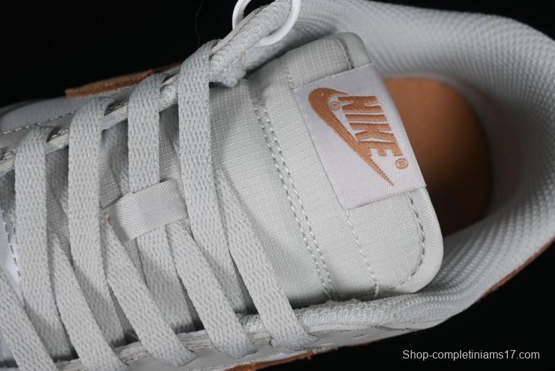 Nike Dunk Low SB Casual Sneakers in Phantom/Khaki Colorway - FJ4188-001