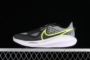 Nike Air Zoom Vomero 17 Lunar Retro Running Shoes with Full-Sole Zoom Air Cushion - FB1309-001