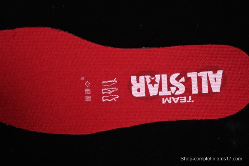 Converse 1970s CNY Year of the Snake Limited Edition High-Top Canvas Sneakers with Gold Star Chain and Metallic Snake Lace Jewelry - A13351C