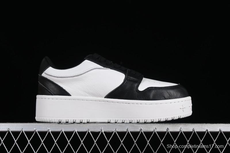 SMFK Comfortable Chunky Sole White Sneakers - T.D4