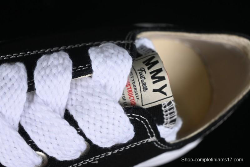 Wayne MMY Original Sole Leather Low Sneaker with Deconstructed Ice Cream Sole - W.E5