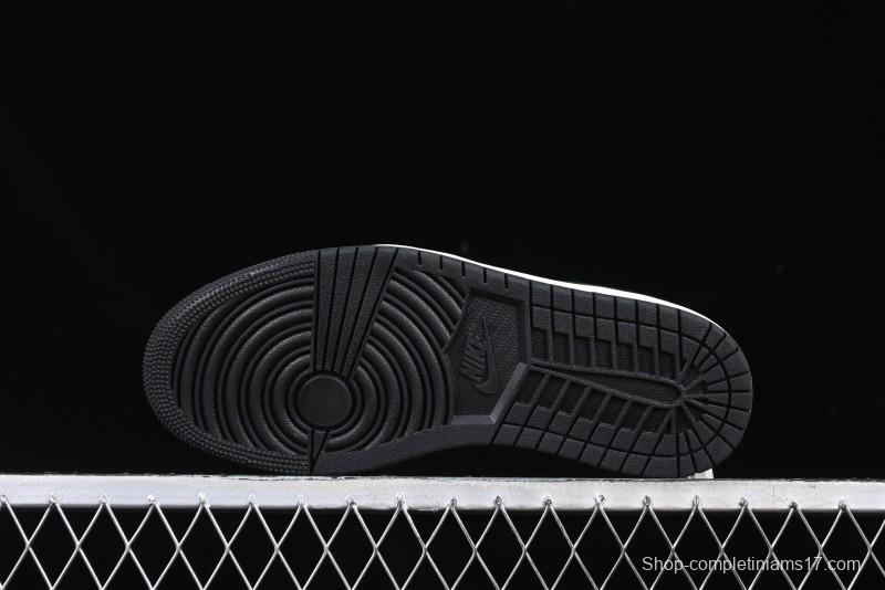 Nike Travis Scott x Fragment Design x Air Jordan 1 Low OG SP AJ1 Off-White Collaboration Casual Sneakers - DM7866-065