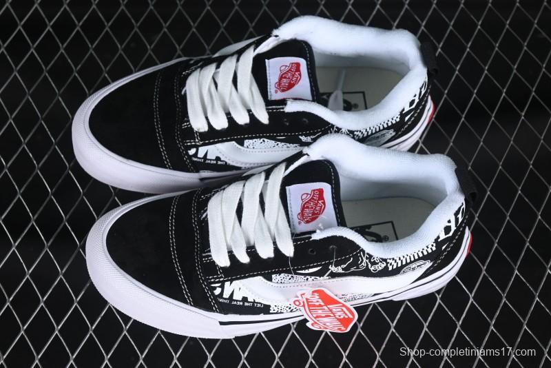 Vans Knu Skool Comfortable Fashion Slip-Resistant Wear-Resistant Low-Top Casual Sneakers - VN000CS0239