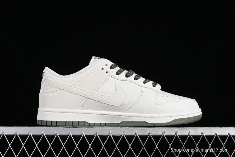 Nike SB Dunk Low Collaboration Triple Swoosh Military Green Low-Top Casual Skateboarding Shoes - NK5639-323