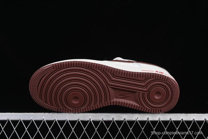 Nike Air Force 1 '07 Low Casual Sneakers with Full-Length Air Cushion - HQ7027-100