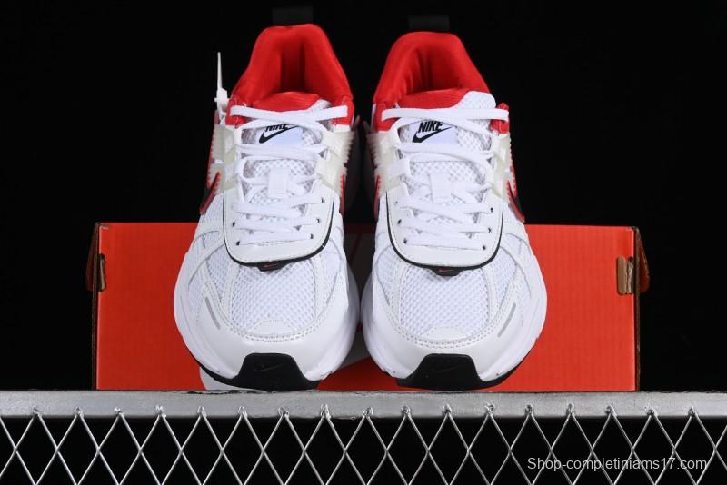 Nike Runtekk V2K Retro Low-Top Running Shoes with Cushlon Midsole and Distressed Effect - HF0120-100