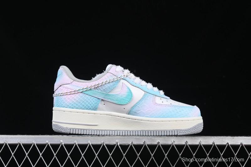 Nike Air Force 1 '07 Low YunYuJian CNY Year of the Snake Limited Edition Casual Sneakers - DX2678-222