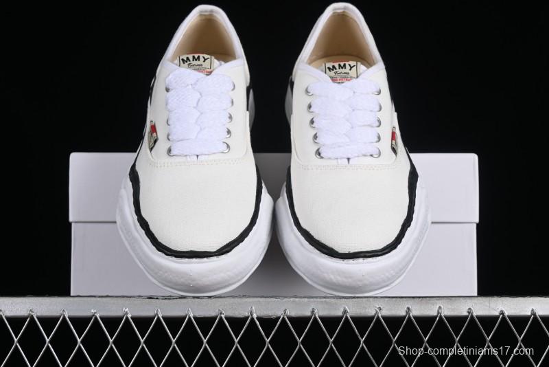 Wayne Original Sole Leather Low Sneaker with Melted Ice Cream Outsole - W.E5