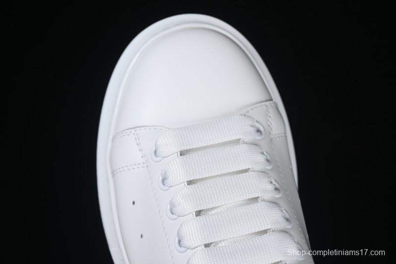 Alexander McQueen Oversized Sneakers with Red Suede Heel Detail - D.E5