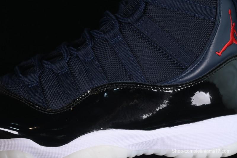 Nike Air Jordan 11 Retro High Navy Blue Basketball Shoes - CT8012-406