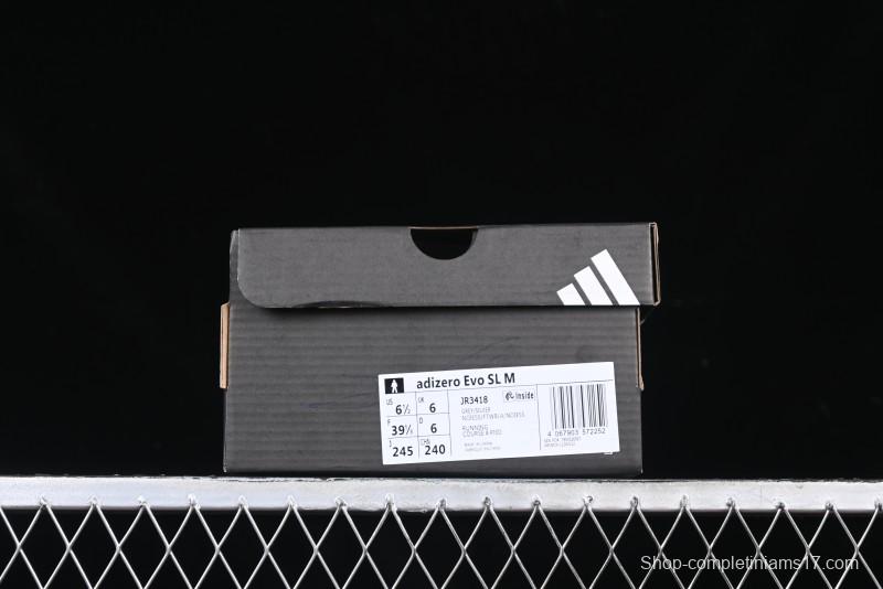 Adidas Adizero Evo SL Lightweight Breathable Cushioned Running Shoes - JR3418