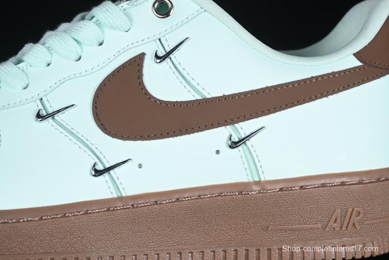 Nike Air Force 1 '07 Low Casual Sneakers with Full-Length Air Cushion - IB8894-329