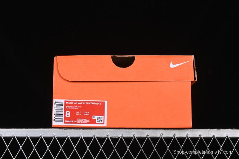 Nike Air Max Alpha Trainer 5 Cushioned Running Shoes with Air-Sole Unit - DM0829-101