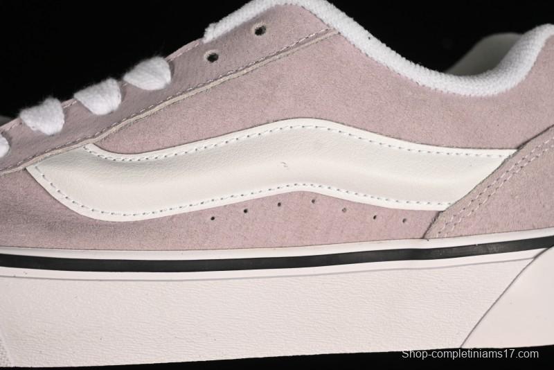 Vans Classics Knu Skool Retro Chunky Tongue Sneakers with Enlarged Toe and Breathable Mesh - VN000CRP0L08