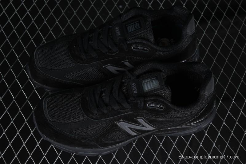 New Balance 990 Series Premium Retro Running Shoes with Carbon Midsole - M990BB4
