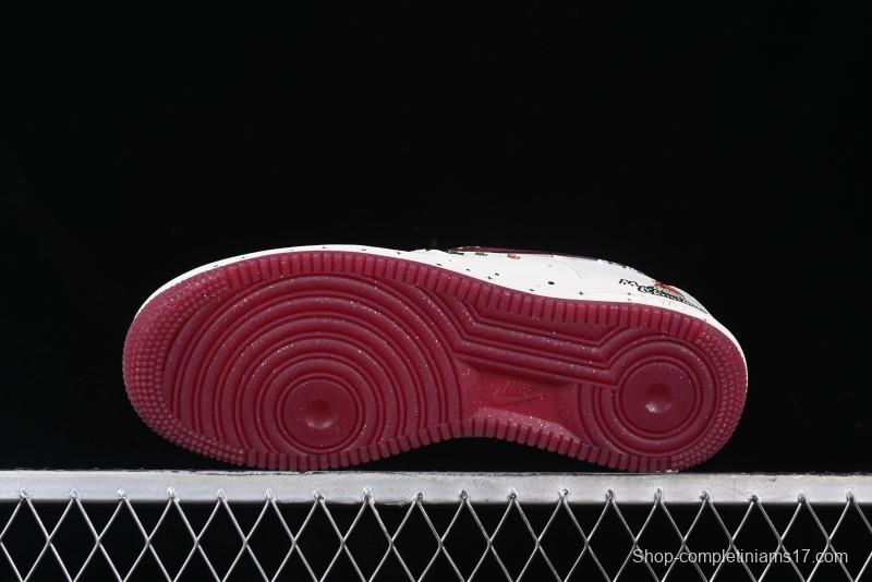 Nike Air Force 1 '07 Low "Grandma Christmas" Limited Edition Custom Casual Sneakers - FZ5068-616