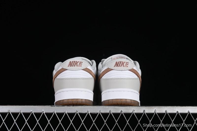 Nike Dunk Low SB Casual Sneakers in Phantom/Khaki Colorway - FJ4188-001