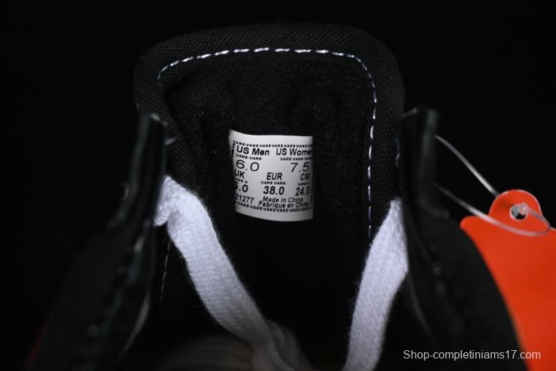 Vans Old Skool Flame Red Low-Top Casual Skate Shoes - VN000CQDBA5