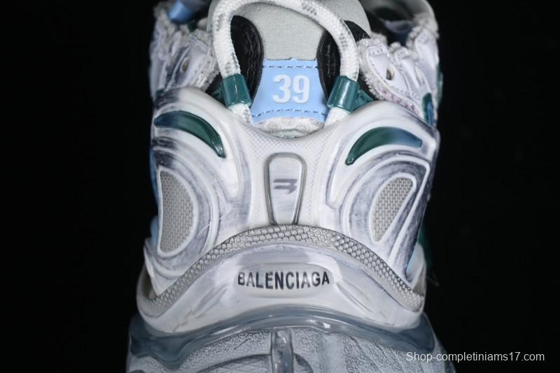 Balenciaga Runner Kith Four Color Retro Casual Shoes - W3RMU9034
