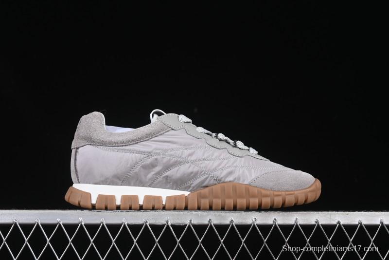 Miu Miu Suede Round Toe Lace-Up Low Top Women's Casual Shoes - 99D4