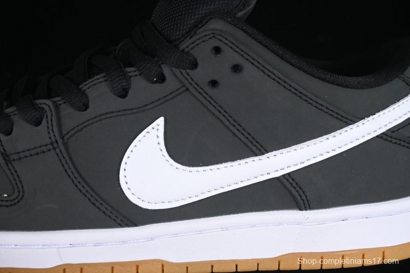 Nike SB Dunk Low Suede Black Skateboarding Shoes - CD2563-006