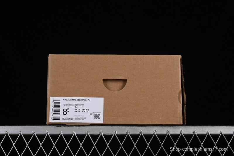 Nike Air Max Scorpion FK Running Shoes with Full-Length Next-Gen Air Cushion - DJ4702-101