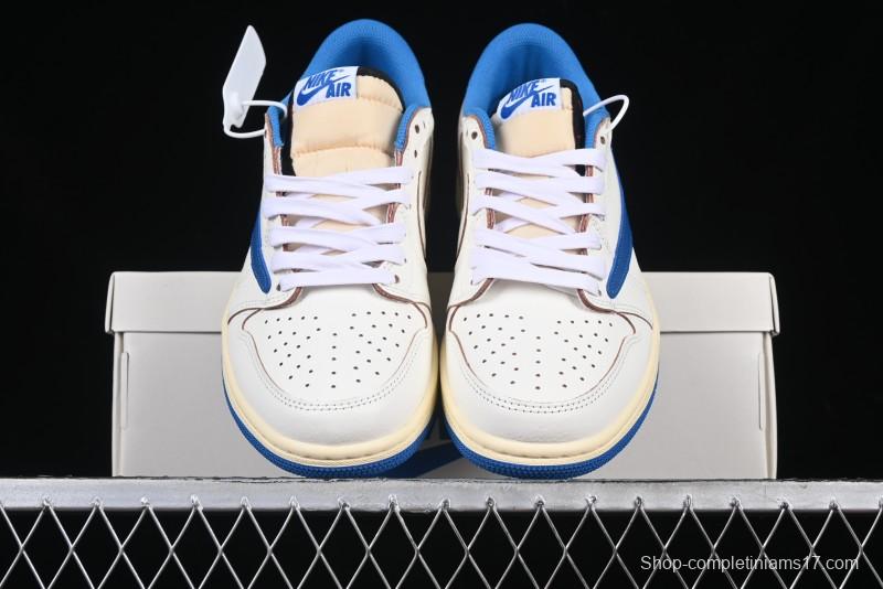 Nike Travis Scott x Air Jordan 1 Low OG Retro Sneakers - DM7866-104