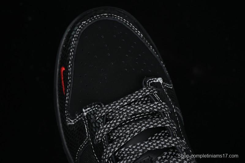 Nike SB Dunk Low Year of the Snake Limited Edition - Black Snake Anniversary High-End Custom Low-Top Casual Sneakers - CH8311-233