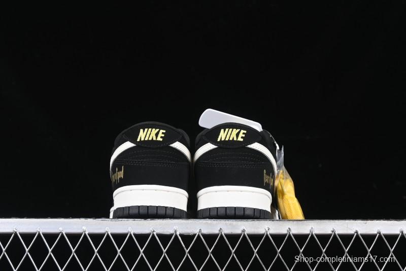 Nike SB Dunk Low FOG Collaboration - Anniversary High-End Custom Low-Top Casual Sneakers - KK1333-016