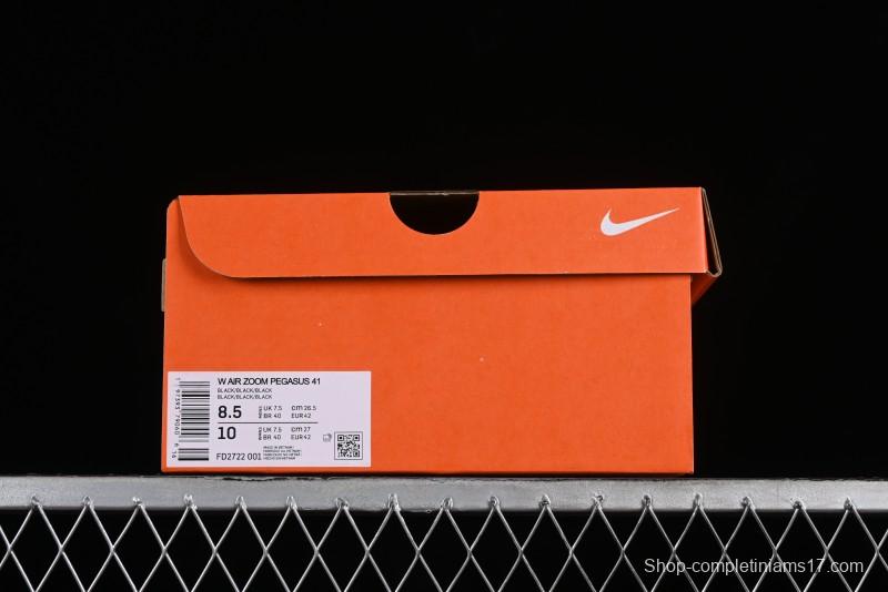 Nike Air Zoom Pegasus 41 Lightweight Breathable Running Shoes with Cushioning - FD2722-001