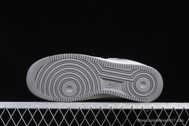 Nike Air Force 1 '07 Low The North Face Collaboration Grey Pigskin Grey Sole Low-Top Casual Sneakers - XZ6188-915