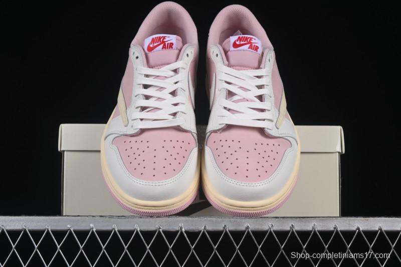 Nike Travis Scott x Air Jordan 1 Low OG Retro Sneakers - DM7866-600