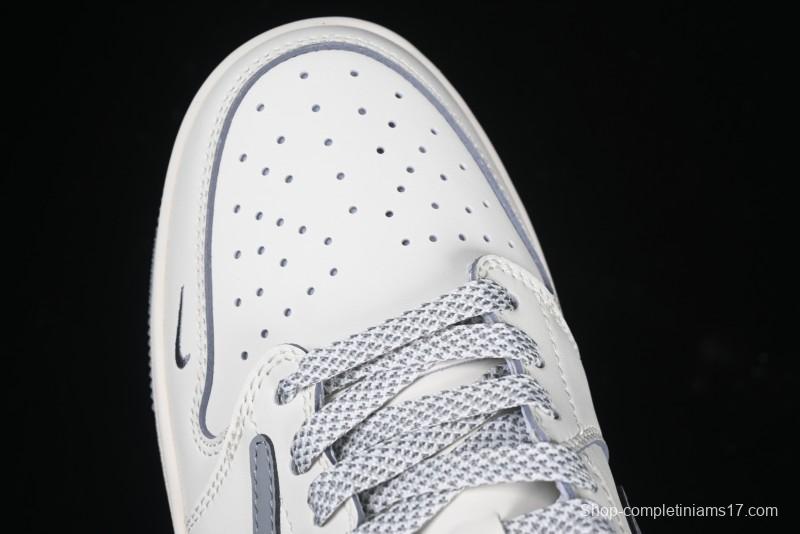 Nike Travis Scott x Fragment Design x Air Jordan 1 Low OG SP AJ1 Retro Sneakers with Unique Collaboration Details - XZ5158-002