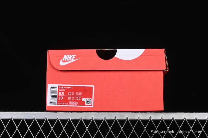 Nike Air Max 1 Retro Running Shoes with Half-Sole Air Cushion - FV6530-002