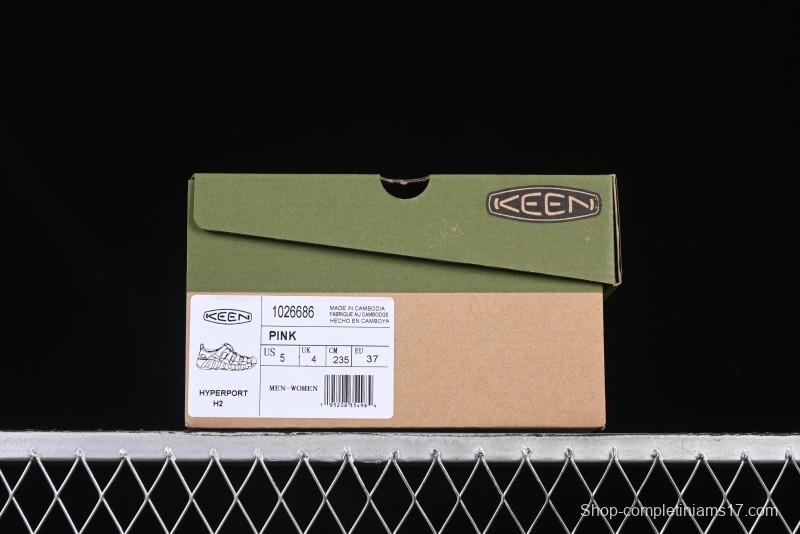 Keen Newport H2 Outdoor Sports Water Shoes for Hiking and Wading - 1026686PINK