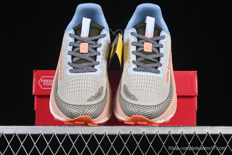 New Balance Fresh Foam X More V3TDS Low-Top Running Shoes with Durable Slip-Resistant Outsole - MTMORUG3