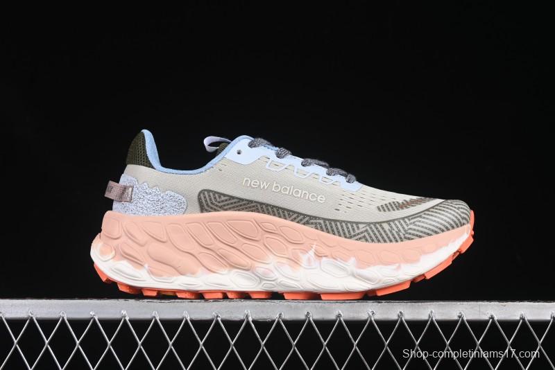 New Balance Fresh Foam X More V3TDS Low-Top Running Shoes with Durable Slip-Resistant Outsole - MTMORUG3