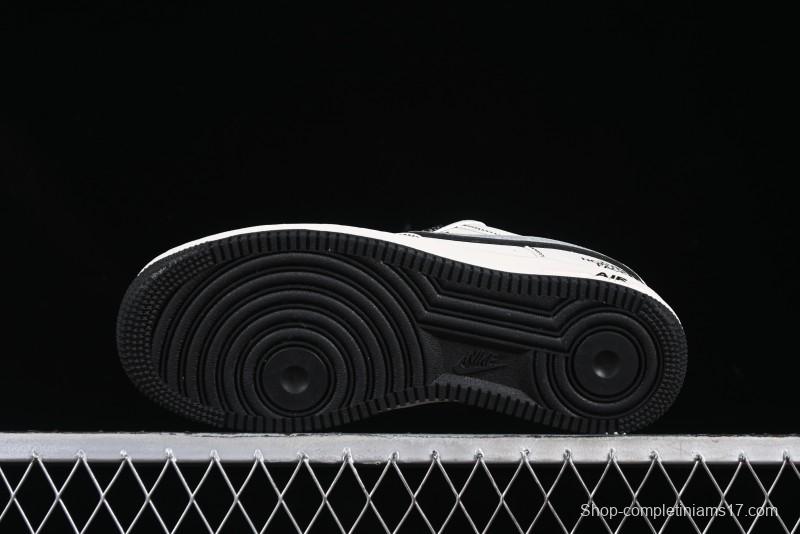 Nike Air Force 1 '07 Low The North Face x Comme des Garçons Black White Line Casual Sneakers - HH7518-050