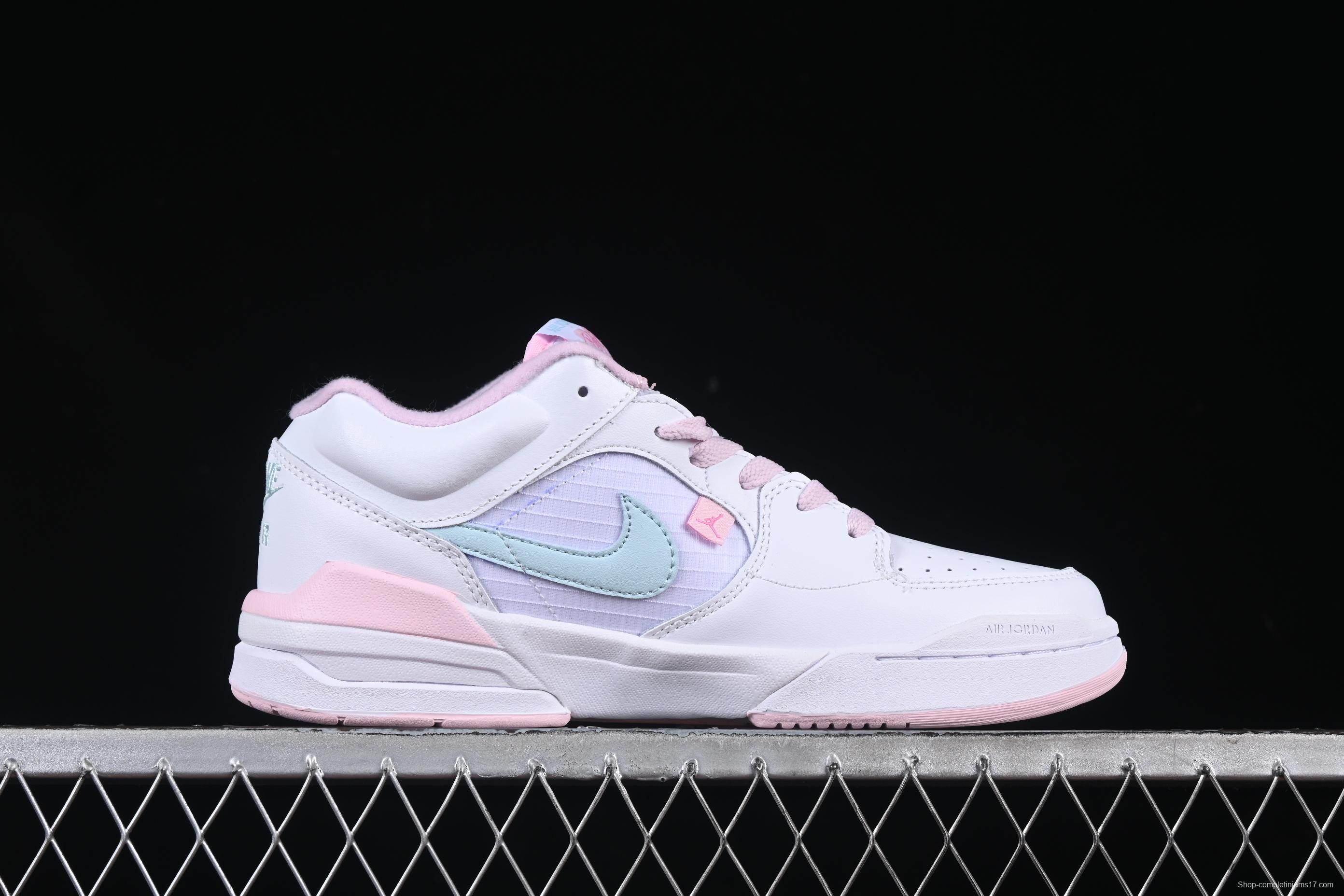 Nike Court Slide Women's Sneakers - Pastel Pink & Aqua Accents