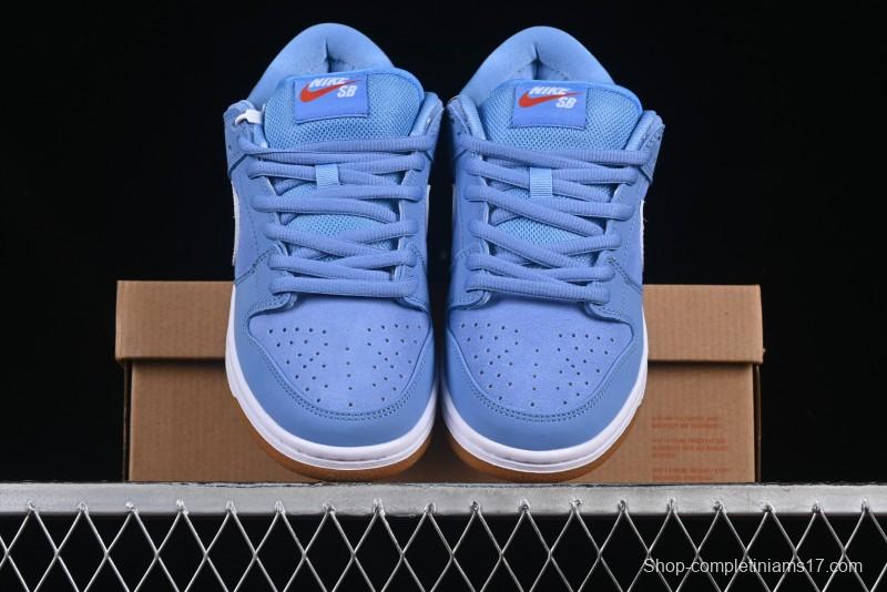 Nike SB Dunk Low Pro ISO University Blue Low-Top Skate Shoes - FJ1674-401